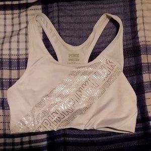 PINK sports bra sz SM